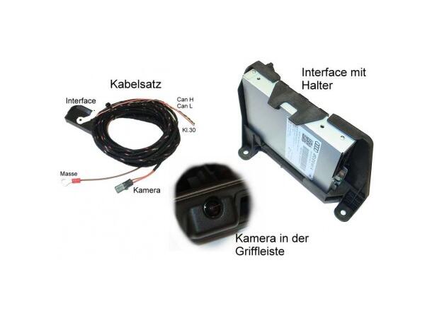 Kufatec Ryggekamerapakke Audi A4/A5 m/MMi 2G & OEM TV-tuner